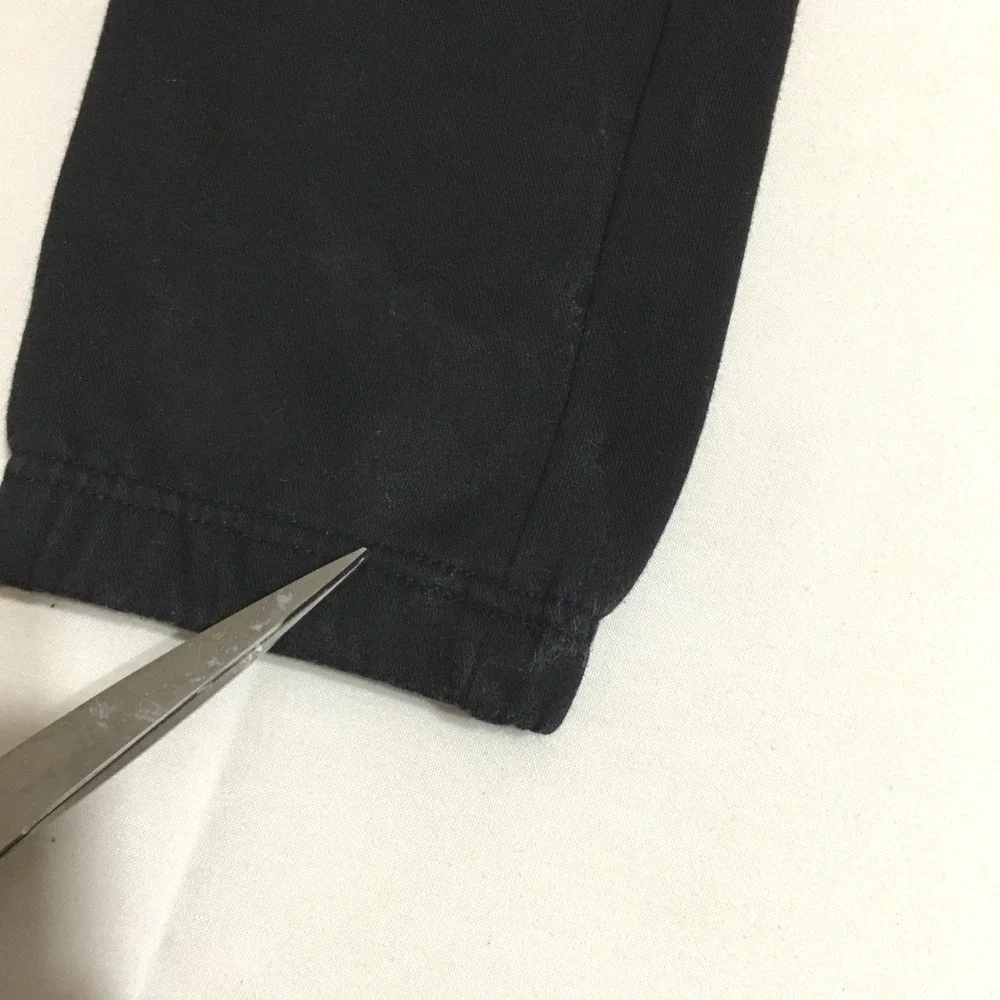 Von Dutch Sweatpants Large Black Logo Drawstring Joggers
